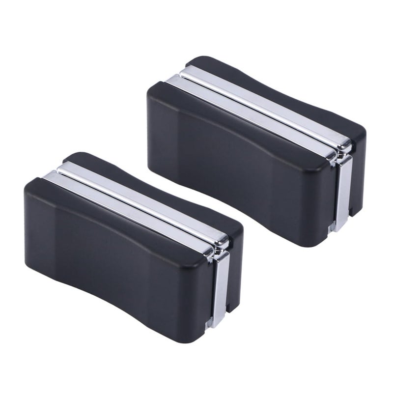 2pcs Car Windshield Wiper Repair Kit For All Vehicles Easy To Use And Carry Black Blades - Image 2