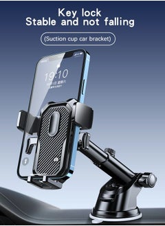 GROIC Car Phone Holder Dashboard Car Mount Windshield Cradle,Mobile Phone Holder for Car Fit for All Mobile Phones,Phone Holder for Car  - Image 2