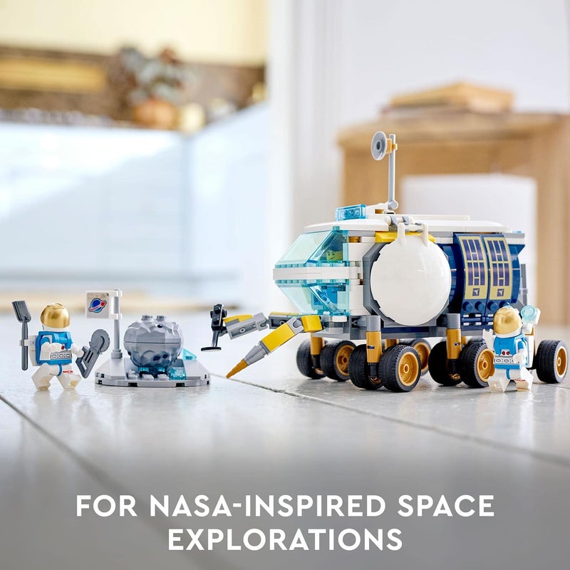 LEGO City Lunar Roving Vehicle 60348 Building Blocks Toy Car Set - Image 5