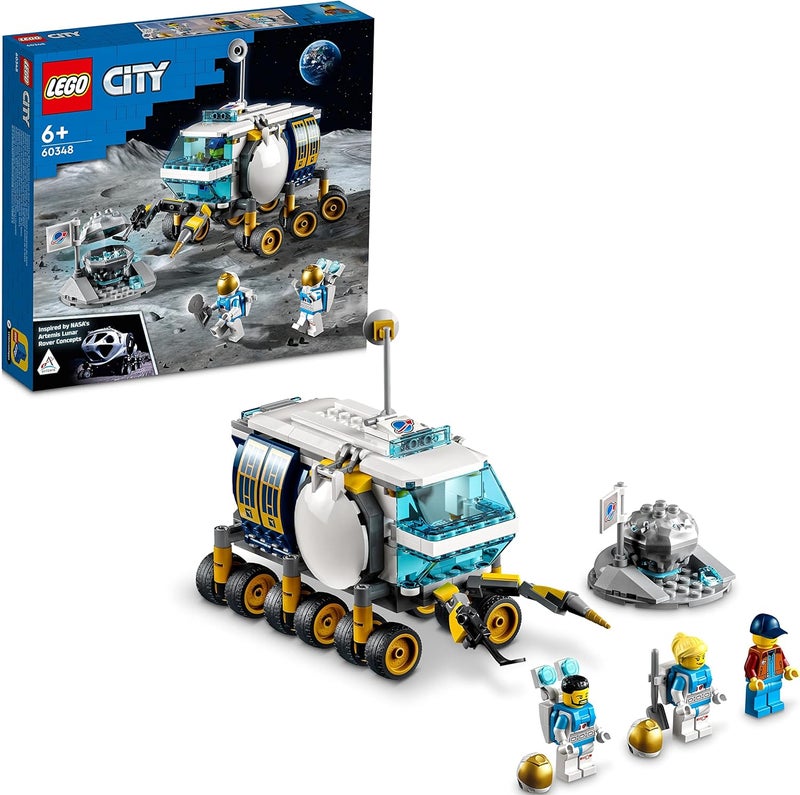 LEGO City Lunar Roving Vehicle 60348 Building Blocks Toy Car Set - Image 1