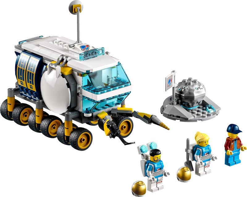 LEGO City Lunar Roving Vehicle 60348 Building Blocks Toy Car Set - Image 4