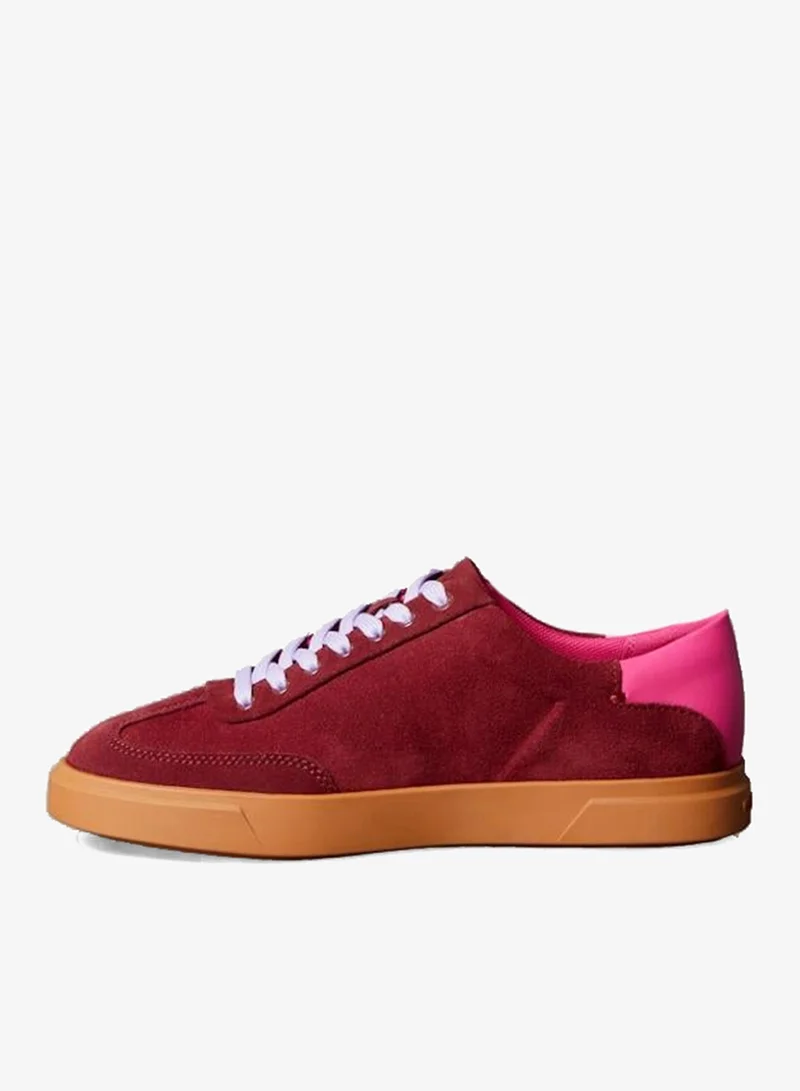 CALVIN KLEIN Suede Signature Logo Trainers