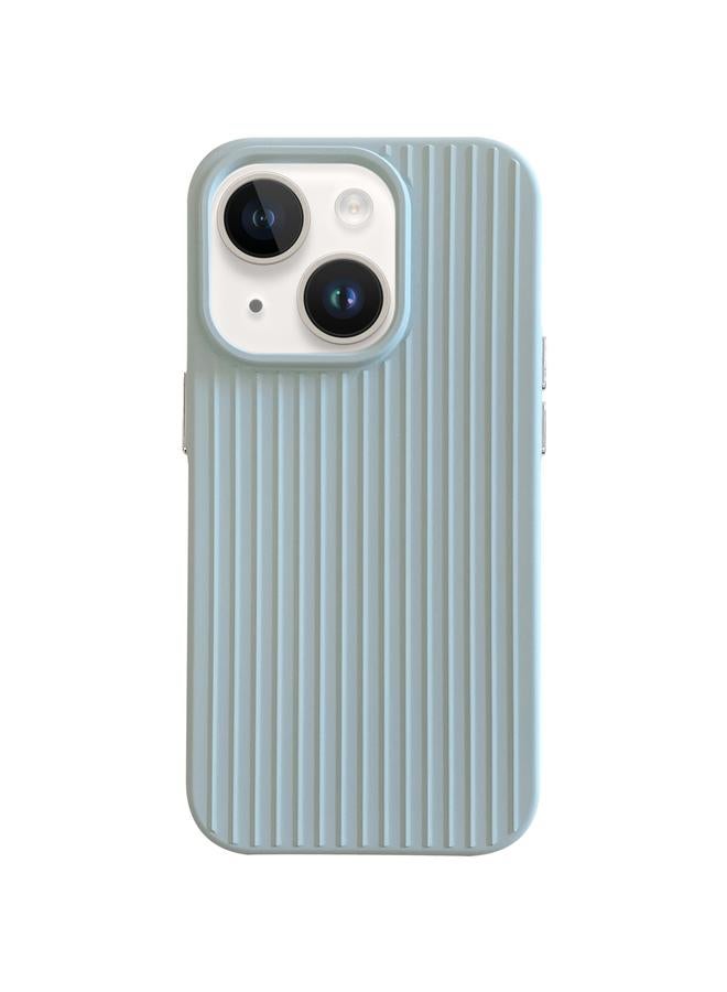 S-TOP Case For iPhone 13 Macaroon Tile Stripe TPU Hybrid PC Phone Case - Image 1