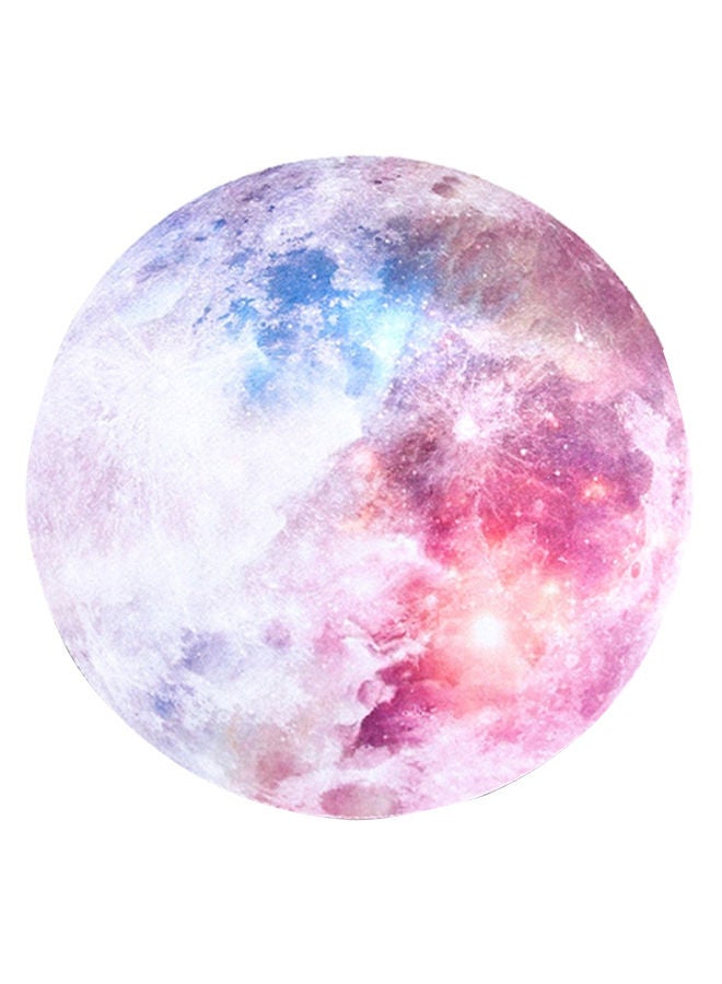 NIBEMINENT Planet Series Round Shape Mouse Pad Multicolour - Image 1