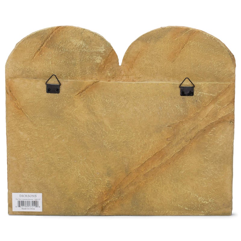 Dicksons Ten Commandments Resin Stone 11 x 9 Wall or Tabletop Plaque - Image 4