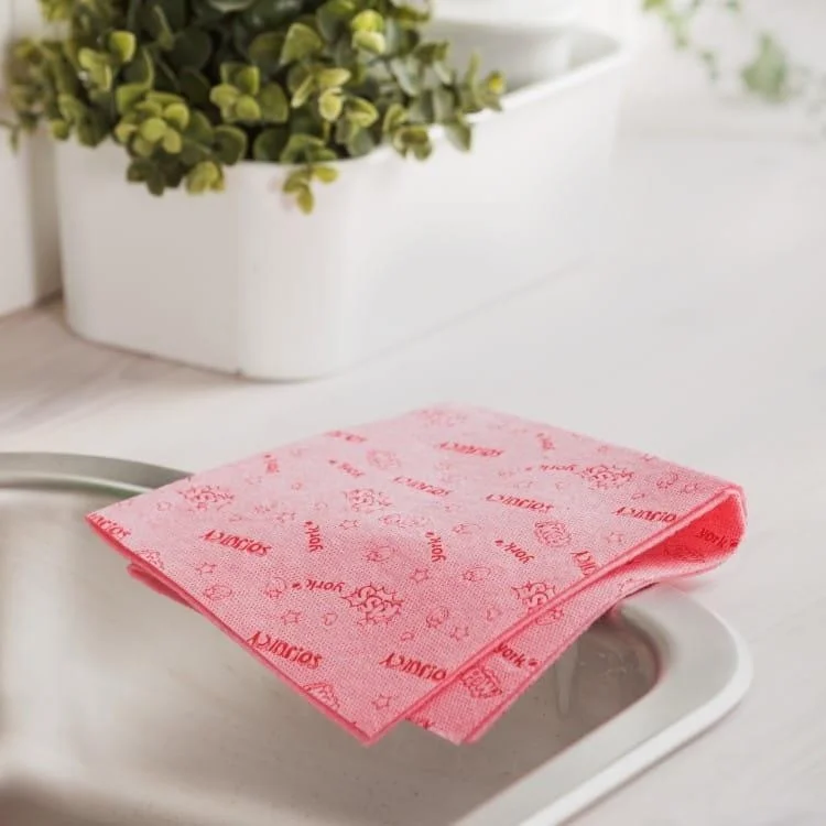 مينيهوم York So!juıcy Strawberry Scented Cleaning Cloth 2 Pieces 35 x 35 cm