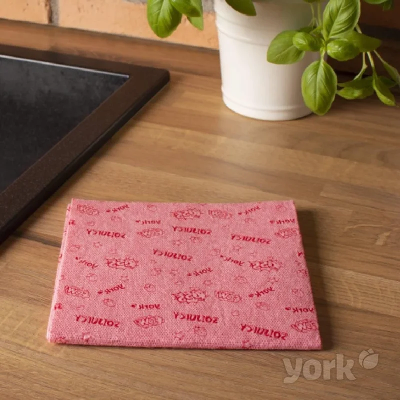 مينيهوم York So!juıcy Strawberry Scented Cleaning Cloth 2 Pieces 35 x 35 cm
