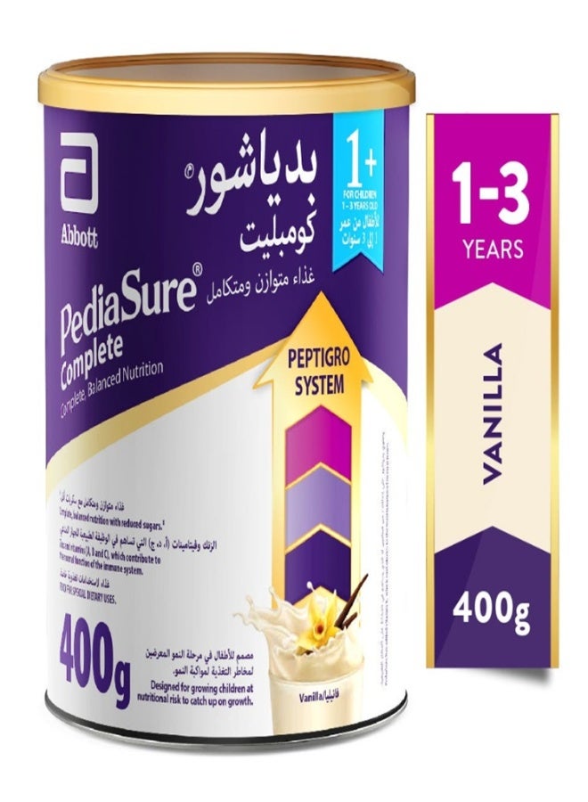 Pediasure Powder Milk Complete Vanilla 400 Gm