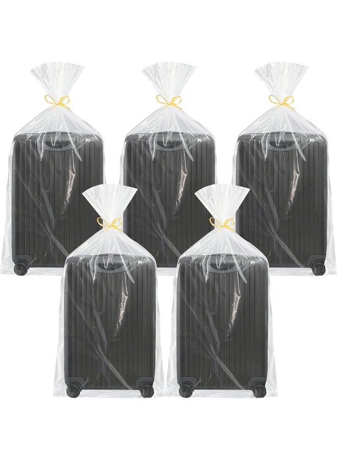 DUNISO 10 Packs Transparent Giant Storage Bags, Dust and Moisture Proof, Extra Large Plastic Moving Bags, Suitable for Packing Luggage, Clothing, Suitcases, Furniture, Chairs, Blankets, Large Plush Toys (36in*50in) - Image 1