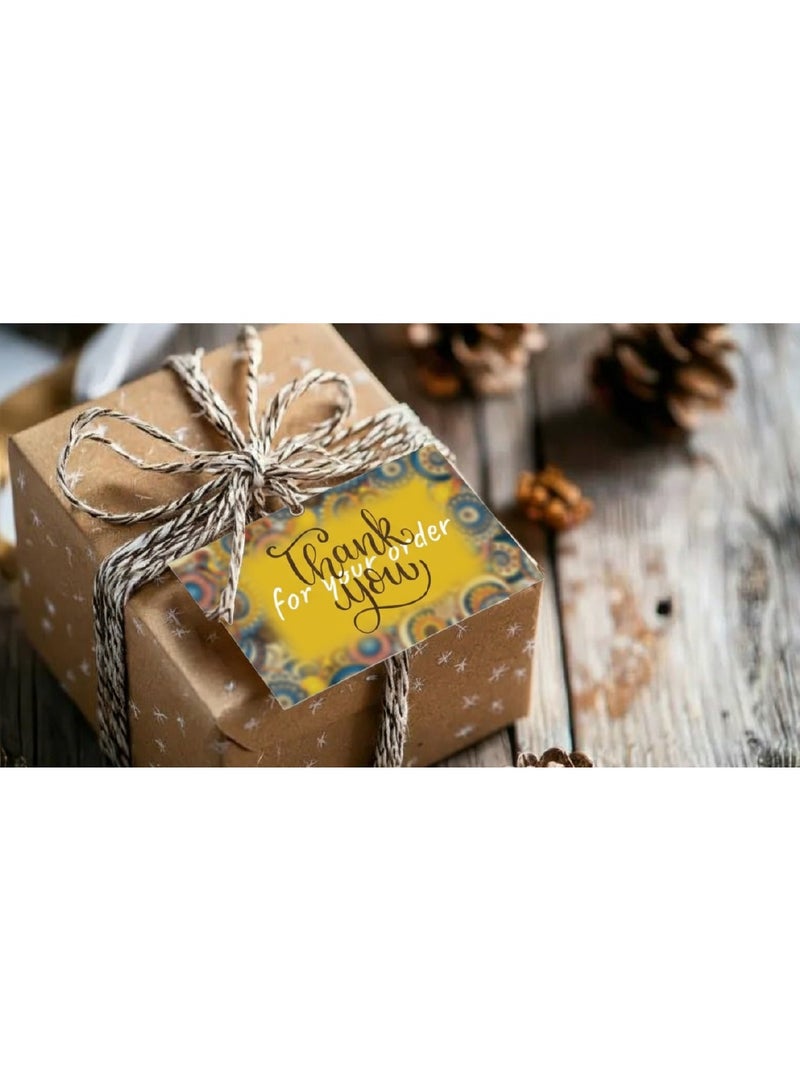 Premium Thank You Cards Set – 100 Cards – High-Quality Paper – 5×9 cm - Image 4