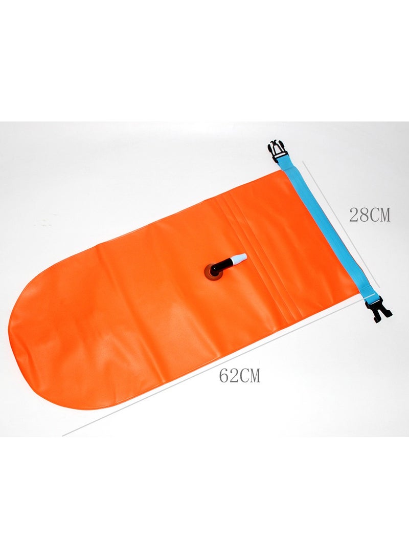 CMGTYYD CMGTYYD Swim Buoy, Waterproof Inflatable Dry Bag Swim Safety Float for Water Sports, Open Water Swimmers, Triathletes, Kayakers and Snorkelers - Image 2
