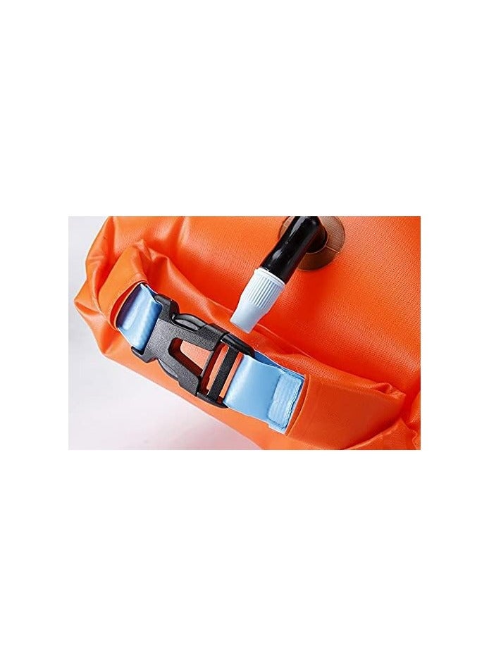CMGTYYD CMGTYYD Swim Buoy, Waterproof Inflatable Dry Bag Swim Safety Float for Water Sports, Open Water Swimmers, Triathletes, Kayakers and Snorkelers - Image 4