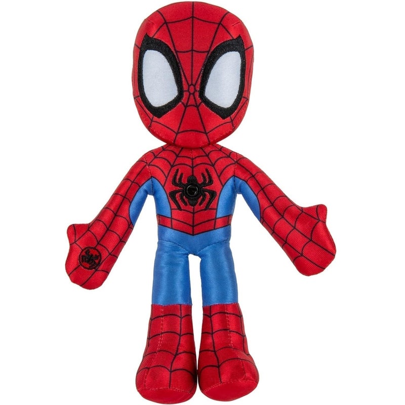 Jazwares - Spidey & His Amazing Friends Web Flash Spidey 9 Inch Plush Doll - SNF0142 - Image 1