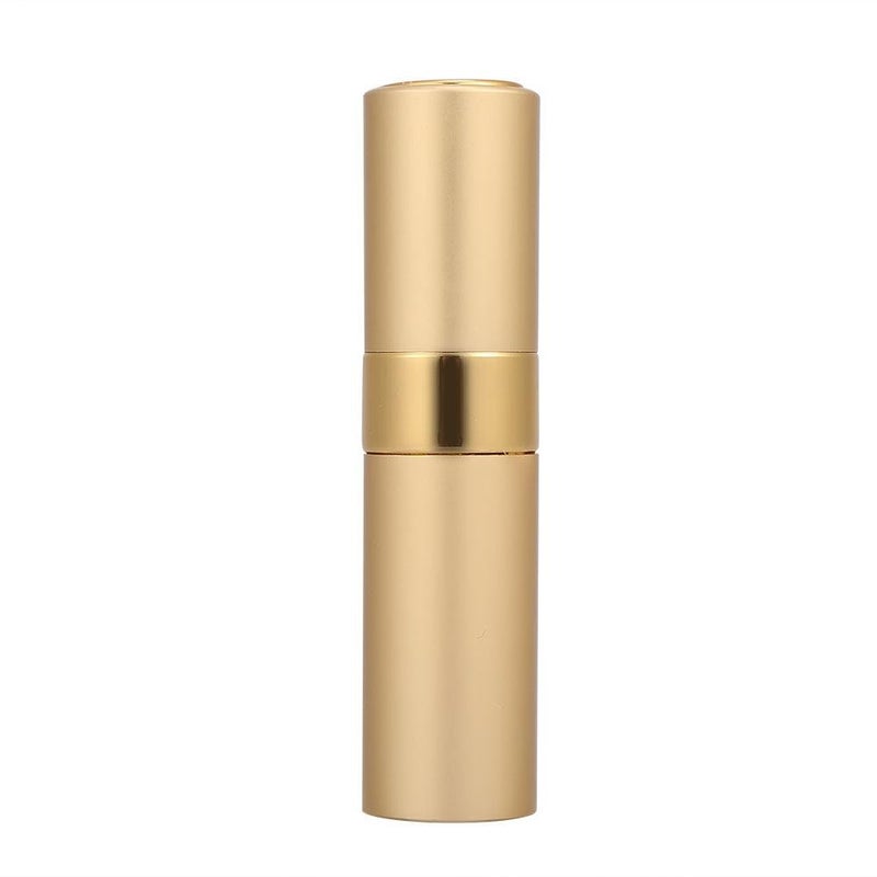 klarako Perfume Bottle, Portable Perfume Atomizer, Portable Perfume Bottle Refillable Cosmetic Containers 4 Colors, Convenient And Fashionable For Refillable Containers Design(Gold) - Image 1
