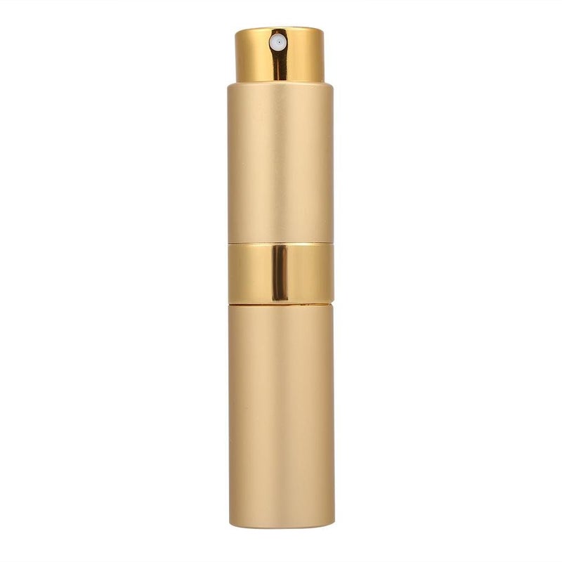 klarako Perfume Bottle, Portable Perfume Atomizer, Portable Perfume Bottle Refillable Cosmetic Containers 4 Colors, Convenient And Fashionable For Refillable Containers Design(Gold) - Image 2