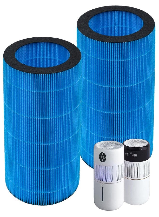 Harebery Harbery Washable Humidifier Filter (2-Pack) - Compatible with Lamon MistZero, MistZero B, MistZero S Evaporative Humidifiers, Polymer Fiber Replacement Filter - Image 1