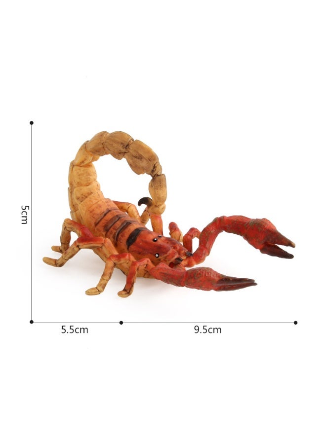 NIBEMINENT Realistic Insect Animal Models - Scorpion, Beetle, and Poisonous Snake Figurines