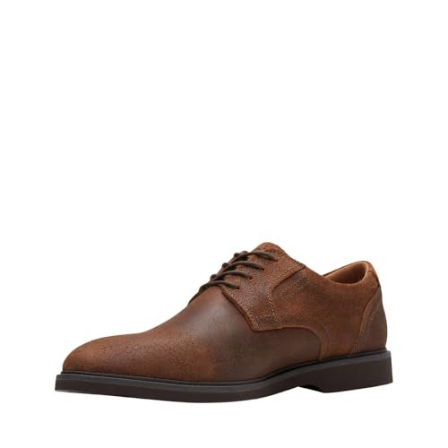 clarks كلاركس مالوود ليز أكسفورد بني، جلد سويدي كولا، 8 متوسط أمريكي - Image 5