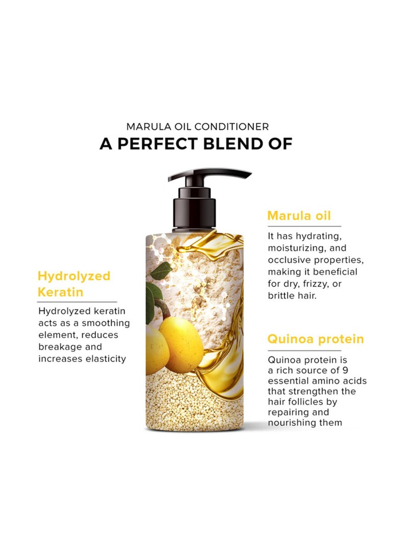 De Fabulous Marula Oil Conditioner 250ml Sulphate Free All Hair Types - Image 3