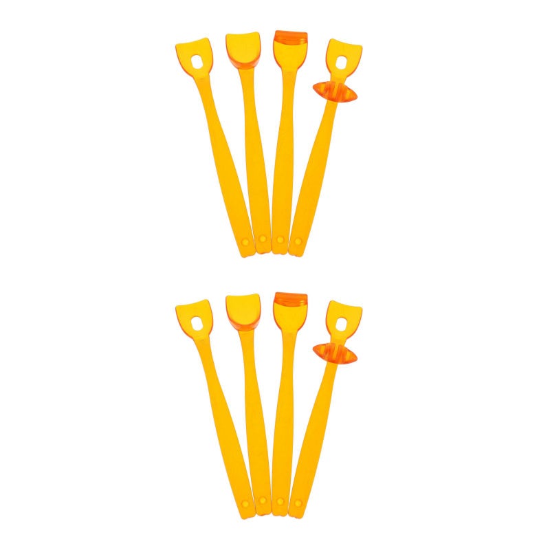 8 pcs Tongue Trainer: Oral Motor Therapy Tools - Retaining Device Portable Tip Exerciser For Lips Perceiving Lateralization Talk Kids Speech Practice - Image 1