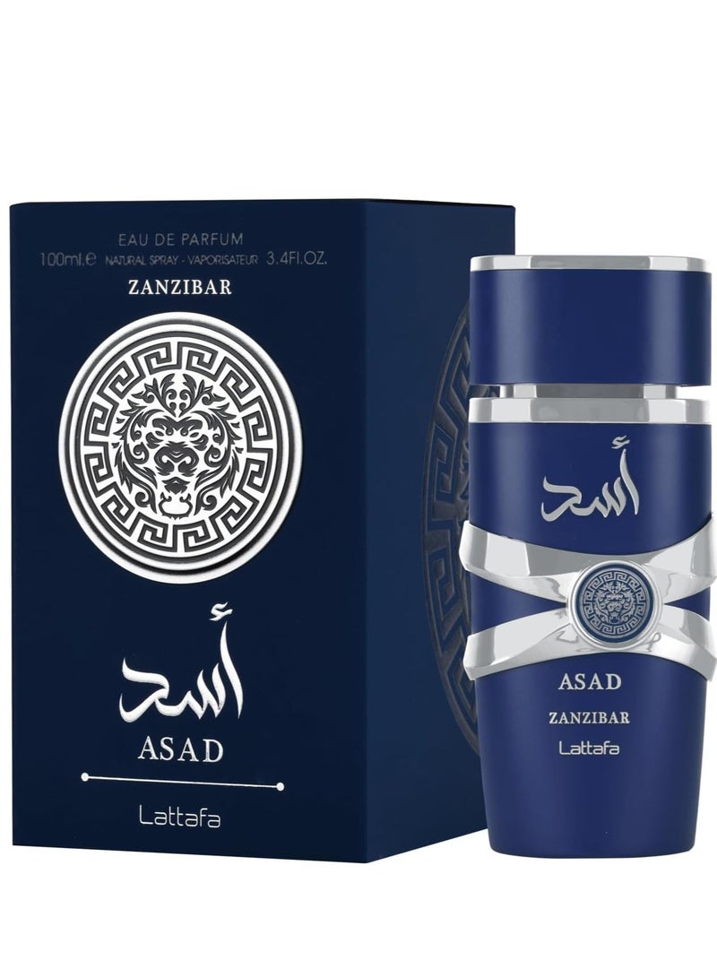 لطافة أسد زنجبار ماء عطر للرجال. 3.4 أونصه ، 100.0 ملليلتر - Image 1