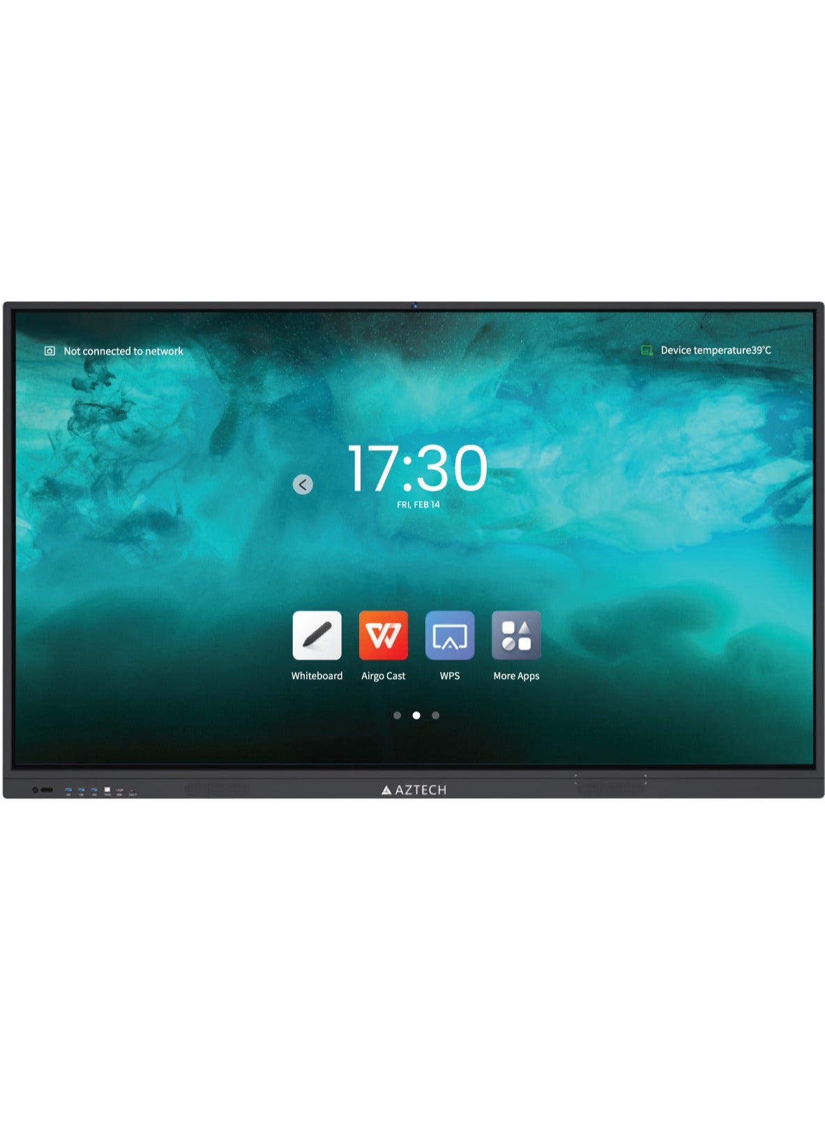 Aztech 86 Inch 4K Interactive Smart Board Display, Android 14 Digital ...