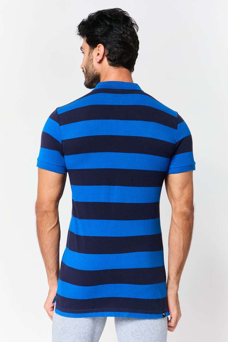 PUMA Men Sportswear Fit Short Sleeve Essential Pique Outdoor Polo Shirt, Multicolor - Image 3