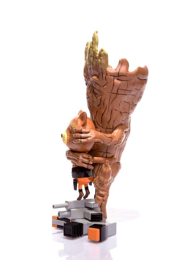 Mondo x Marvel Guardians of The Galaxy Rocket and Groot Treehugger Vinyl Figure - Image 3