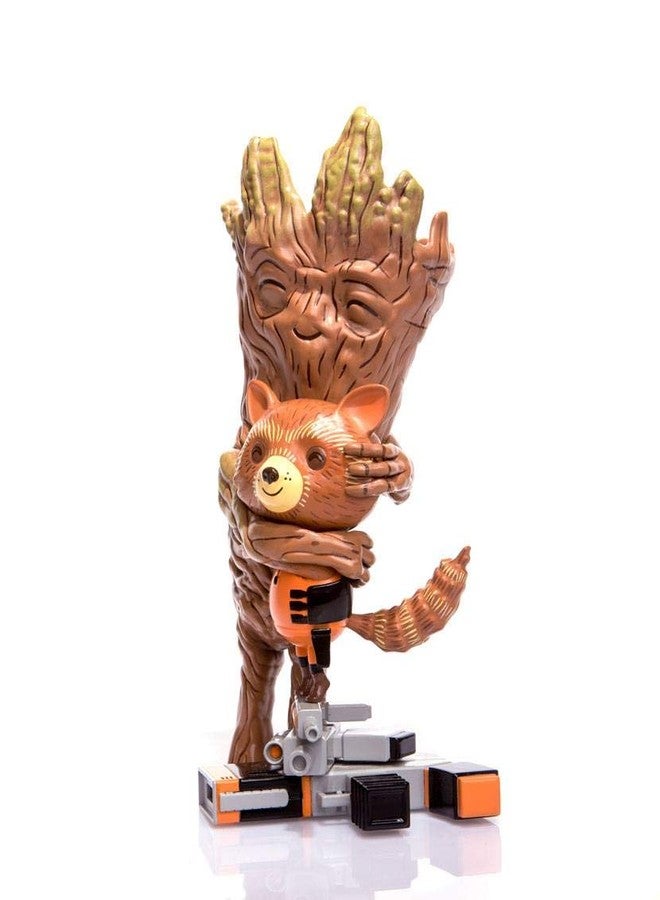 Mondo x Marvel Guardians of The Galaxy Rocket and Groot Treehugger Vinyl Figure - Image 2