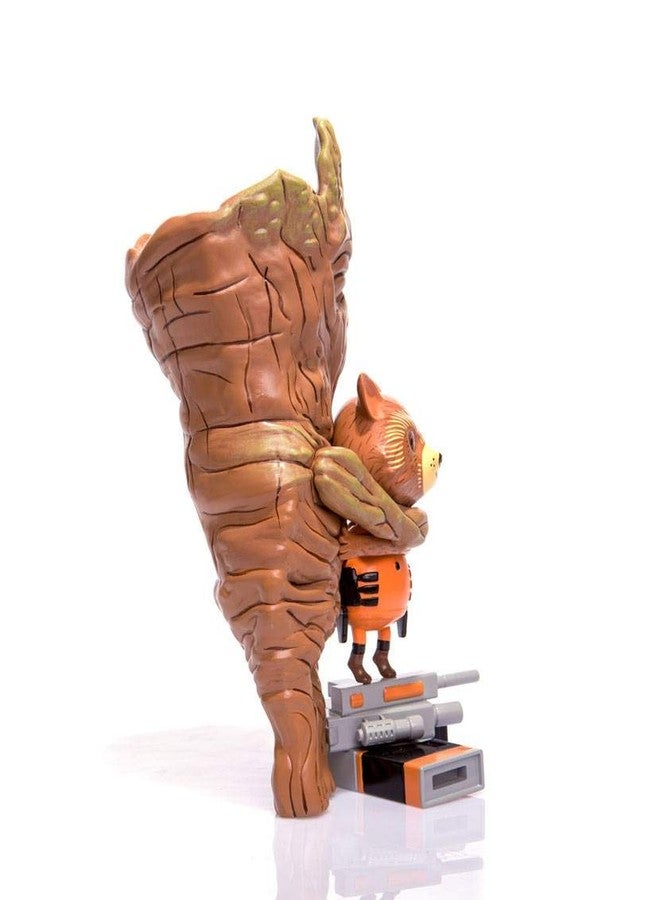 Mondo x Marvel Guardians of The Galaxy Rocket and Groot Treehugger Vinyl Figure - Image 5