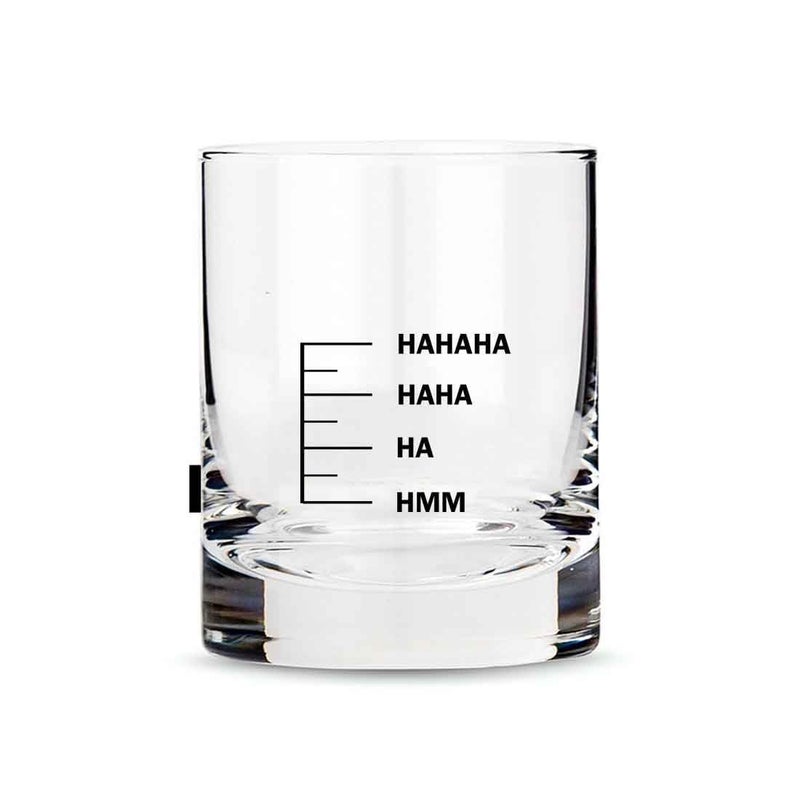 Nutcase كأس نوتكيس ويسكي 1 قطعة مع مقياس 30 60 مل لشرب الويسكي سكوتش ها ها ها هممم - Image 1