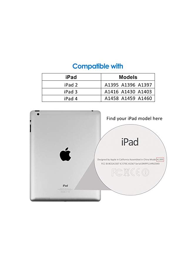 JETech Screen Protector for iPad 2 3 4 (Old Versions), Tempered Glass Film - Image 2