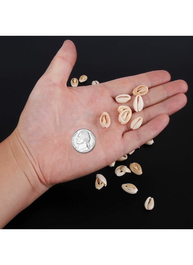 Generic - 100pcs Natural Spiral Shell Beads Sea Shells Beach Seashells Cowrie Shells Charms and Beads for DIY Craft Jewelry Making Accessories (16~18mm) - Image 1