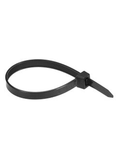 Duravel Duravel Nylon Zip Ties - Self Locking cable ties - Pack of 100 - Heavy Duty cable tie - High Weight Capacity-Nylon Cable Wire Ties for Indoor and Outdoor (BLACK, 10 CM LONG)  - Image 4