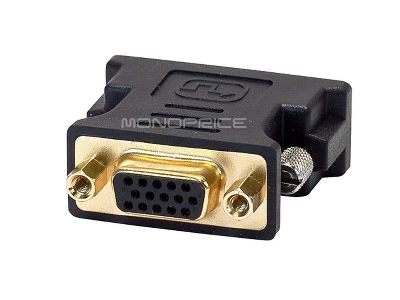Monoprice DVI-A Dual Link Male to HD15(VGA) Female Adapter (Gold Plated) - Image 3