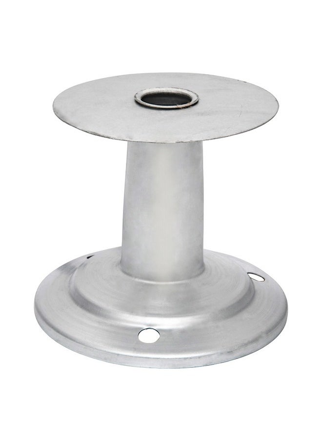 AL SANIDI - Boiling Proof Fountain, Indian coffee Dallah, Silver, Size 12 Cm - Image 1