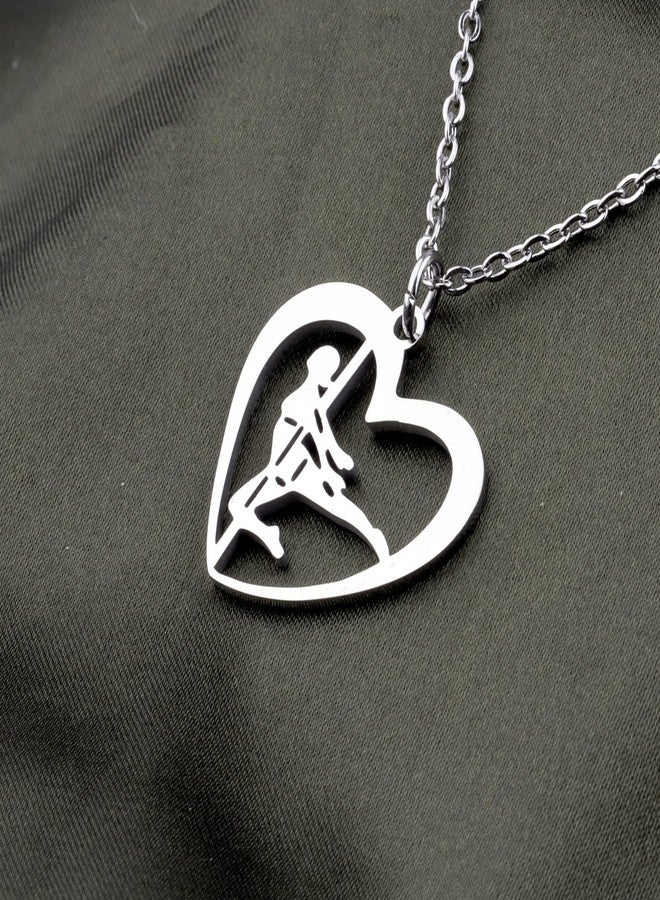 ميوسبارك قلادة ساحرة على شكل فتاة راقصة على العمود من MYOSPARK، هدية لمحبي الرقص على العمود، مجوهرات فنية للرقص على العمود، هدية شكر لمدرب الرقص على العمود (راقصة على العمود في هولندا) - Image 5