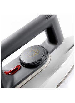 iSONIC Dry Iron Non-Stick Coating Plate & Adjustable Thermostat Control | Indicator Light | Perfect for All Types Of Clothes 1200 W IN24LW Multicolour  - Image 4