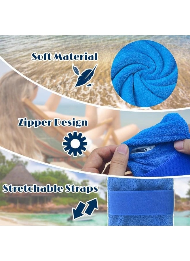 ShebSheb 2PCS Sand Remover for Beach, Sand Removal Bag,Powder Pouch Sands Remover Brush Beach Vacation Camping Essentials  - Image 3