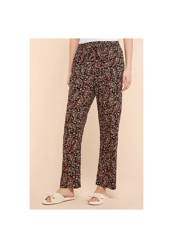 أر أند بي Printed Pyjama Pants with Drawstring Waist