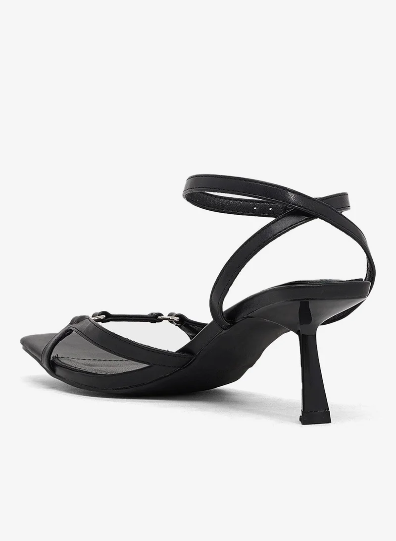 ELLA High Heel Sandal With Ankle Strap