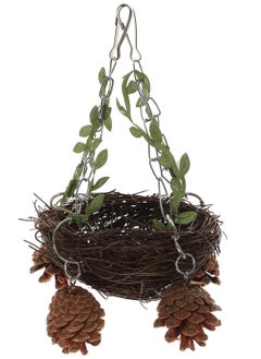 Y&D Natural Rattan Bird Nest, Large Hanging Nest Made from Tree Vine  - Image 1