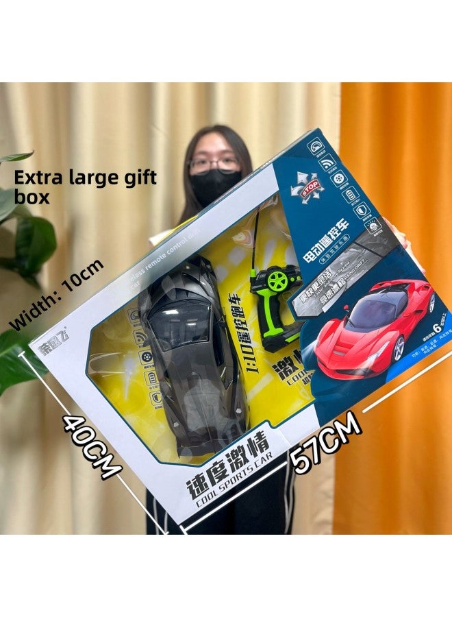 Boy Toy Remote Control Car Racing 2.4G Climbing Off-road Vehicle Toy Model Four Channel Remote Control Car Toy-Color:911-670 Excavator - Image 3