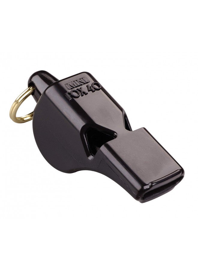 Fox 40 Mini Official Whistle (Black)
