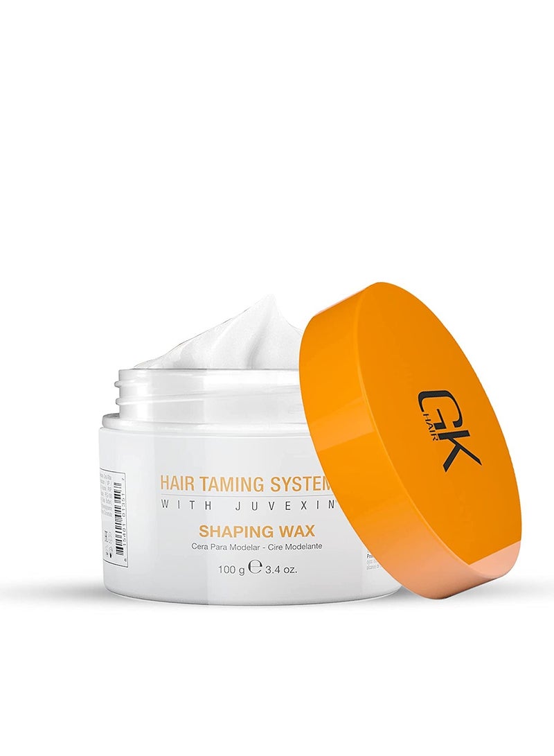 GK Hair Shaping Hair Wax (3.4 Fl Oz/100 G) Styling Product For Matte Textured And Pliable Hold Bee Wax Adds Shine For Men And Women All Hair Types - Image 5