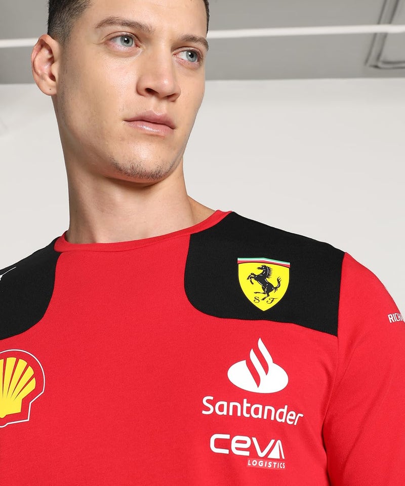 PUMA Scuderia Ferrari - 2023 Team T-Shirt - Men - Red - Size: L - Image 3