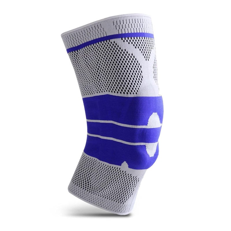 KERMIS Professional Knee Cap Support,Knee Compression Sleeve Support for Men Women with Patella Gel Pads & Side Stabilizers,Medical Grade Knee Pads for Running,Joint Pain Relief 1 Pic - Image 1