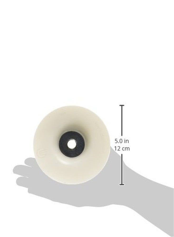 ميتابو وسادة دعم ميتابو 623284000 مقاس 5 بوصات مع صامولة 5/8-11، بيضاء - Image 2