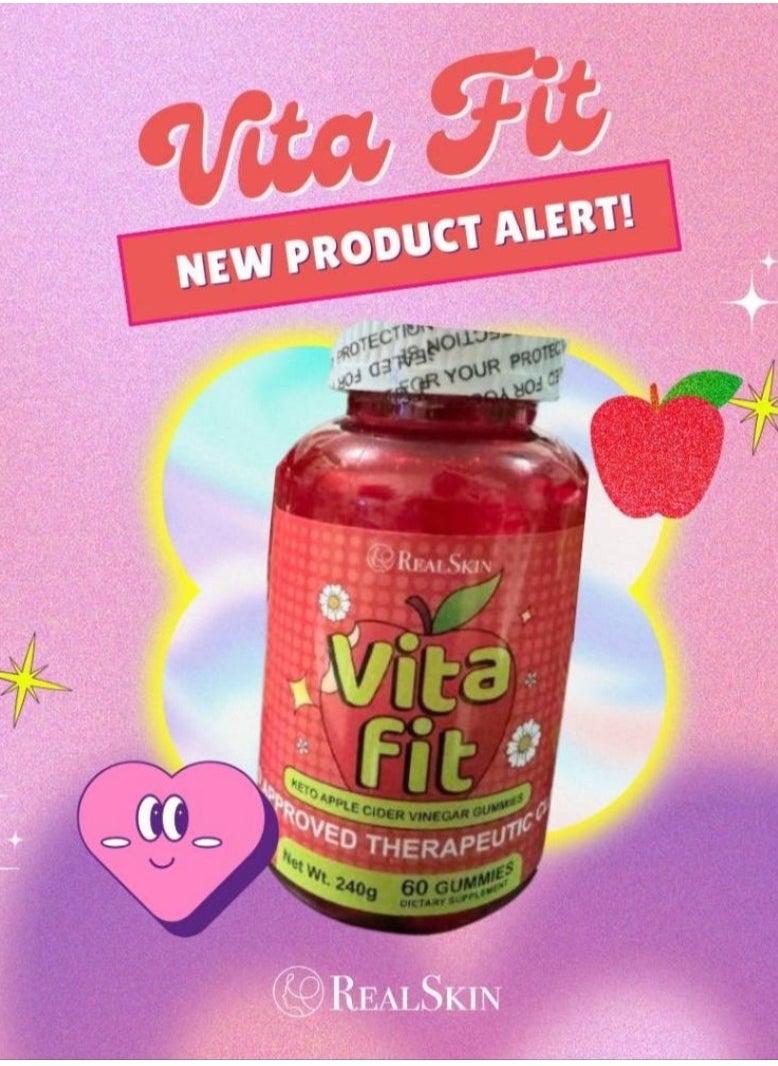 Real Skin Apple Cider keto Gummies Slimming And Detox Gummies And For  - Image 1