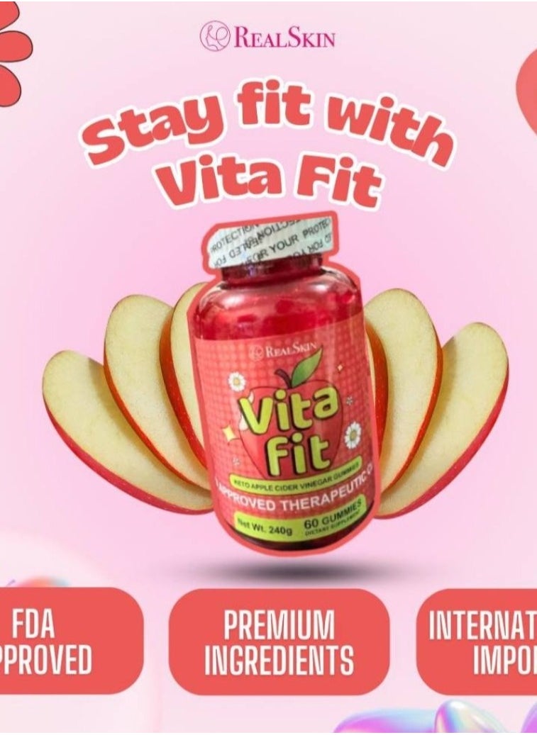 Real Skin Apple Cider keto Gummies Slimming And Detox Gummies And For  - Image 2